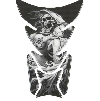 Protectie rezervor LETHAL THREAT REAPER WITH GIRL 10010894